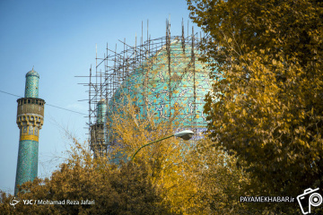 پاییز در چهارباغ اصفهان
