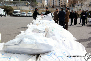 کشف  ۴ تن مواد مخدر توسط نیروی انتظامی فارس