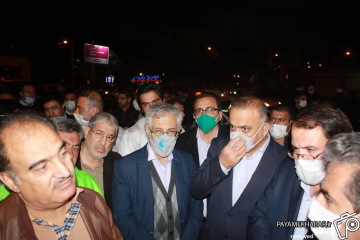 ضدعفونی کردن خیابان های شیراز