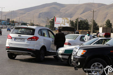 کنترل ورودی شهر شیراز