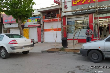تعطیلی مغازه ها در شیراز