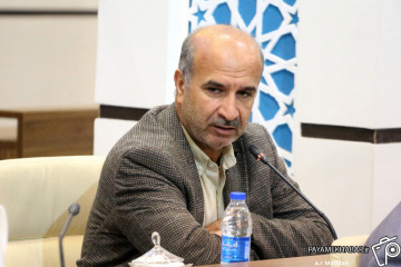 حیدرعلی کامیاب، مدیر کل ورزش و جوانان فارس در جلسه