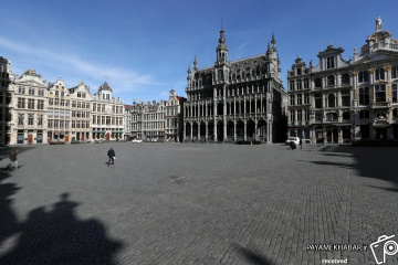 قرنطینه و کرونا در جهان - بروکسل بلژیک