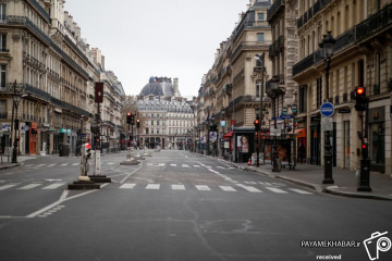 قرنطینه و کرونا در جهان - پاریس