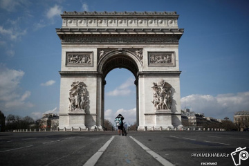 قرنطینه و کرونا در جهان - پاریس - دروازه ملل