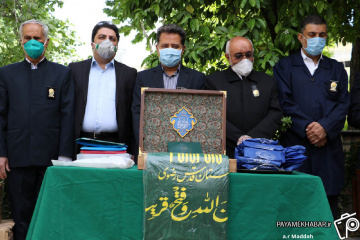 حضور خادمیاران در بیمارستان شهید بهشتی شیراز