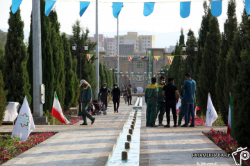 افتتاح بوستان سهراب سپهری شیراز