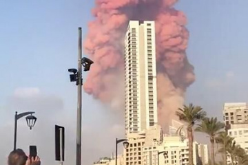 بیروت پس از انفجار