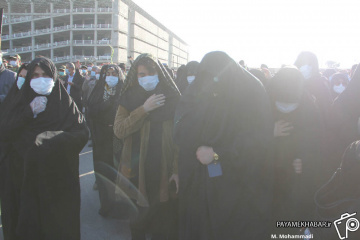 تشییع 15 شهید گمنام در شیراز