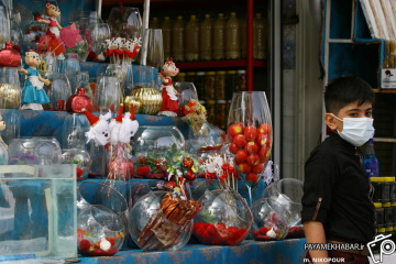 بازار گل شیراز در آستانه نوروز 1400