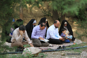 مراسم دعای روز عرفه در شیراز