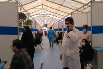 مرکز واکسیناسیون «شهید کشوری» هوانیروز تهران