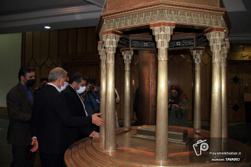 بازدید وزیر فرهنگ و ارشاد اسلامی از پروژه تالار مر