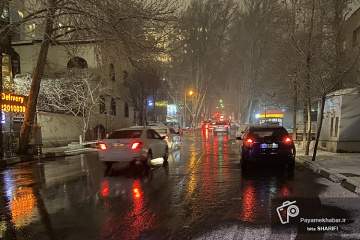اولین برف تهران زمستان ۱۴۰۰‎‎