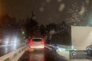 اولین برف تهران زمستان ۱۴۰۰‎‎