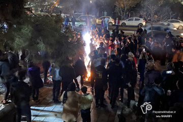 چهارشنبه آخر سال و حضور مردم در تهران