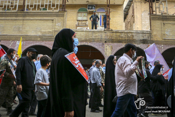 راهپیمایی روز قدس در اهواز