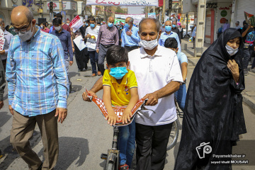 راهپیمایی روز قدس در اهواز