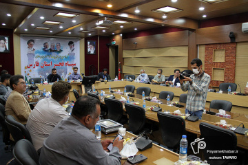 نشست خبری سرمربی تیم فجر شهید سپاسی شیراز