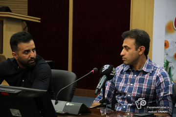 نشست خبری سرمربی تیم فجر شهید سپاسی شیراز