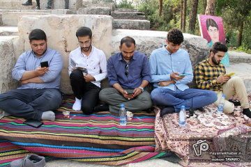 مراسم  دعای عرفه در تپه نورالشهدا شیراز