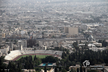برفراز شیراز - ورزشگاه حافظیه - حرم مطهر حضرت علی 