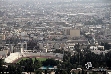 برفراز شیراز - ورزشگاه حافظیه - حرم مطهر حضرت علی 