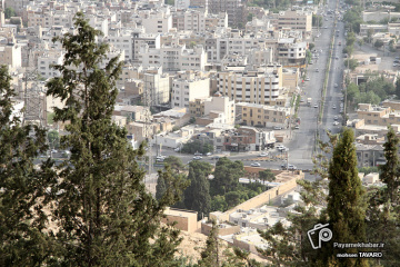 برفراز شیراز - بلوار چهل مقام - موزه سنگ هفت تنان