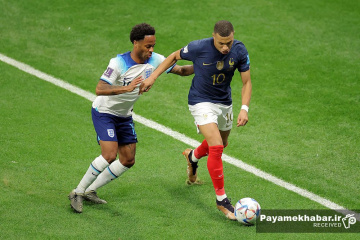 دیدار فرانسه - انگلیس از بازی های جام جهانی 2022 قطر