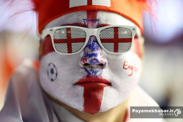 دیدار فرانسه - انگلیس از بازی های جام جهانی 2022 قطر - تماشاگران انگلیس