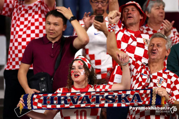 دیدار کرواسی - مراکش از بازی های جام جهانی 2022 قطر (رده بندی مسابقات) - تماشاگران کرواسی