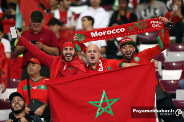 دیدار کرواسی - مراکش از بازی های جام جهانی 2022 قطر (رده بندی مسابقات) - تماشاگران مراکش