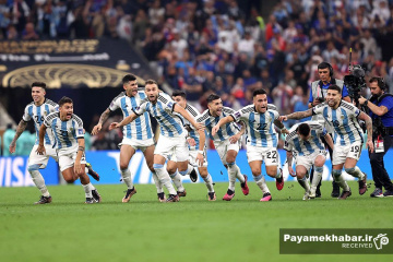 دیدار آرژانتین - فرانسه از بازی های جام جهانی 2022 قطر (فینال مسابقات)