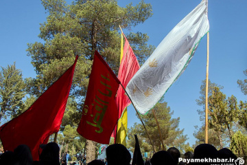 راهپیمایی اربعین در کرمانشاه 