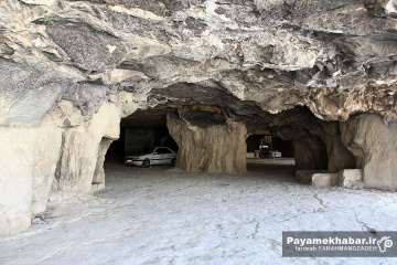 طبیعت زیبای شهرستان جهرم - غار سنگ شکنان