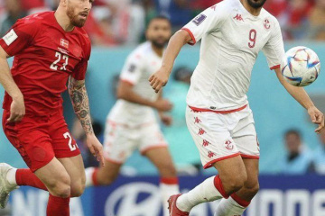 دیدار دانمارک - تونس از بازی های جام جهانی 2022 قطر