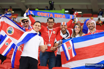 دیدار اسپانیا - کاستاریکا از بازی های جام جهانی 2022 قطر - تماشاگران کاستاریکا