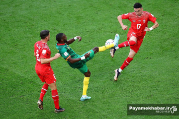 دیدار سوئیس - کامرون از بازی های جام جهانی 2022 قطر
