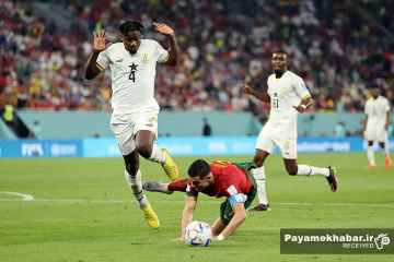 دیدار پرتغال - غنا از بازی های جام جهانی 2022 قطر