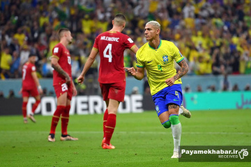 دیدار برزیل - صربستان از بازی های جام جهانی 2022 قطر - ریچالیسون