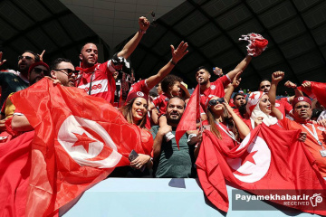 دیدار استرالیا - تونس از بازی های جام جهانی 2022 قطر - تماشاگران تونس