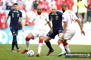 دیدار استرالیا - تونس از بازی های جام جهانی 2022 قطر