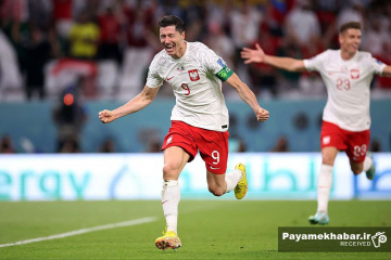 دیدار لهستان - عربستان از بازی های جام جهانی 2022 قطر - روبرت لواندوفسکی