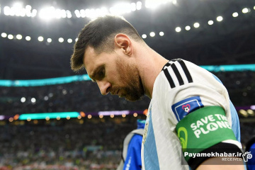 دیدار آرژانتین - مکزیک از بازی های جام جهانی 2022 قطر - لیونل مسی
