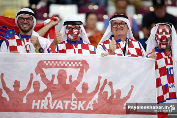 دیدار کرواسی - کانادا از بازی های جام جهانی 2022 قطر - تماشاگران کرواسی