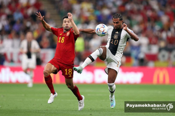 دیدار اسپانیا - آلمان از بازی های جام جهانی 2022 قطر