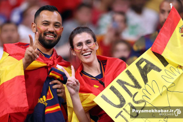 دیدار اسپانیا - آلمان از بازی های جام جهانی 2022 قطر - تماشاگران اسپانیا