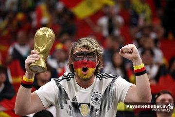دیدار اسپانیا - آلمان از بازی های جام جهانی 2022 قطر - تماشاگران آلمان