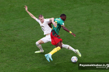دیدار کامرون - صربستان از بازی های جام جهانی 2022 قطر