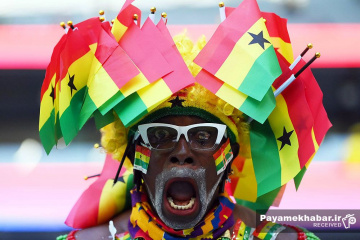 دیدار غنا - کره جنوبی از بازی های جام جهانی 2022 قطر - تماشاگران غنا